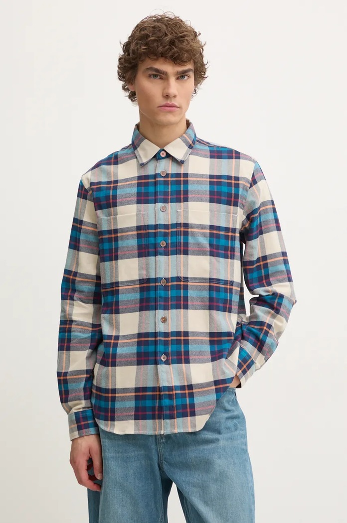 Риза PS Paul Smith каре многоцветен M2R.450Y.N22202