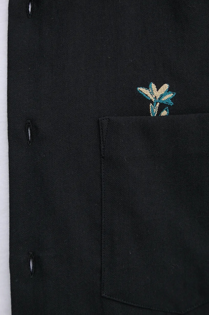 Bombažna srajca PS Paul Smith M2R.614P.N22179 črna
