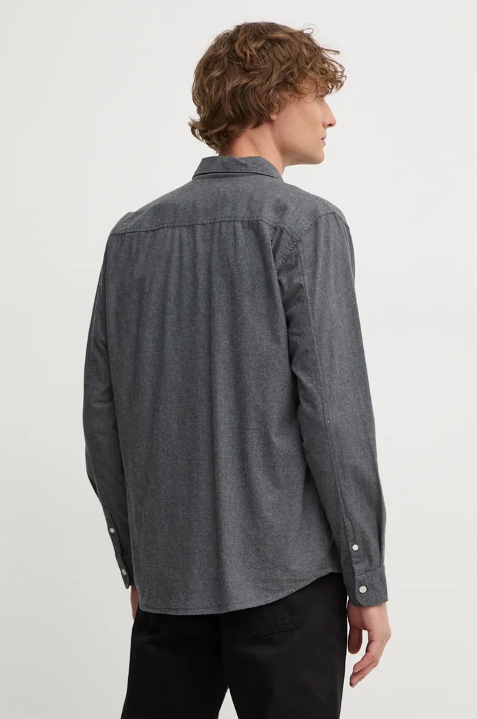 Pamučna košulja Pepe Jeans MIKE siva PM308719