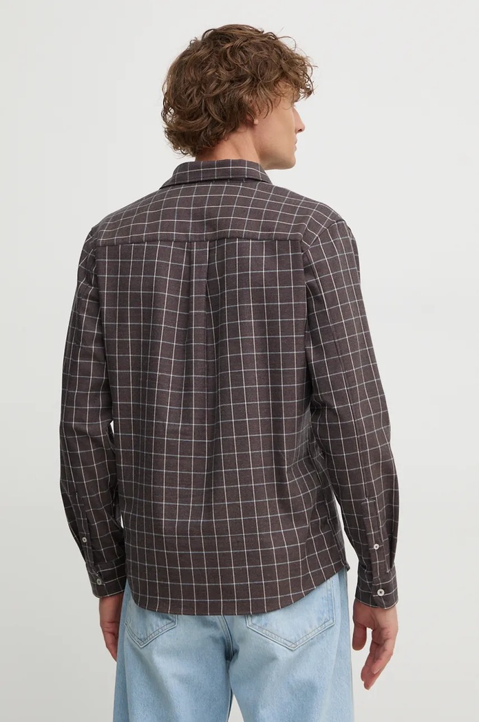 Pepe Jeans koszula MESSON brązowy PM308731