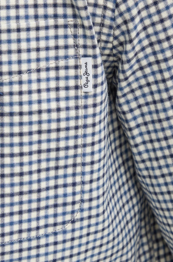 Košile Pepe Jeans MICK PM308733 modrá