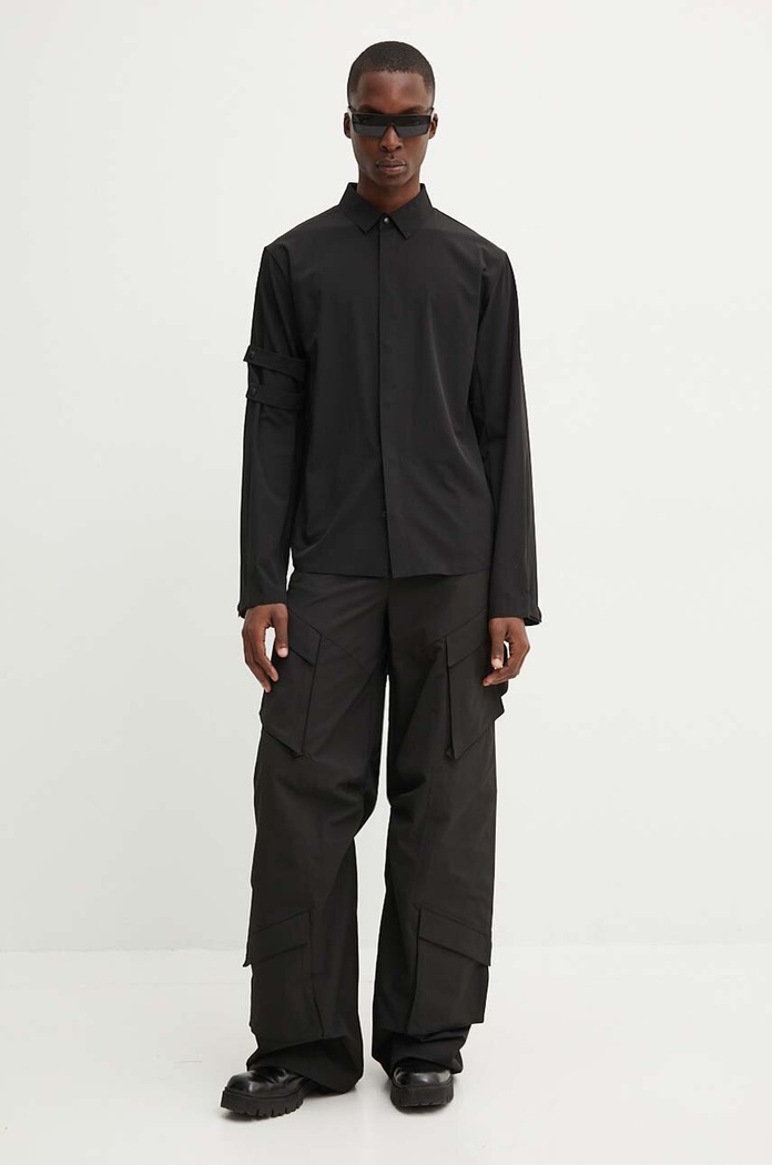 Heliot Emil koszula PREAW24.M.05.053.BLK01 czarny AW24