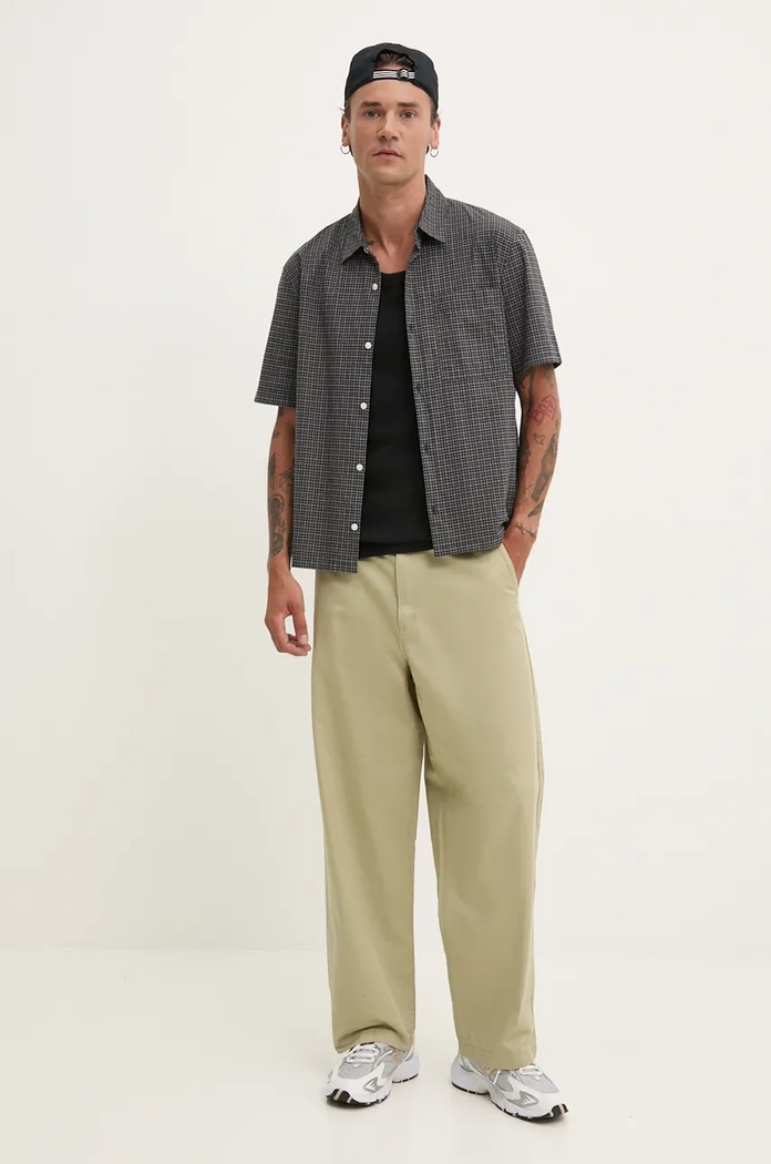 Риза Hollister Co. KI325.4069.908 сив AW24