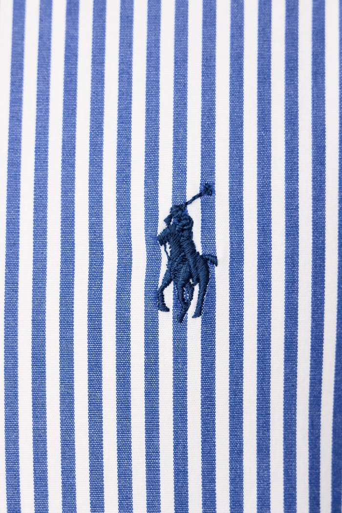 Koszula męska bawełniana Polo Ralph Lauren niebieski 710929346