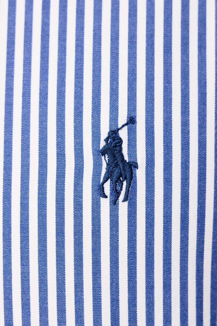 Koszula męska bawełniana Polo Ralph Lauren niebieski 710929346