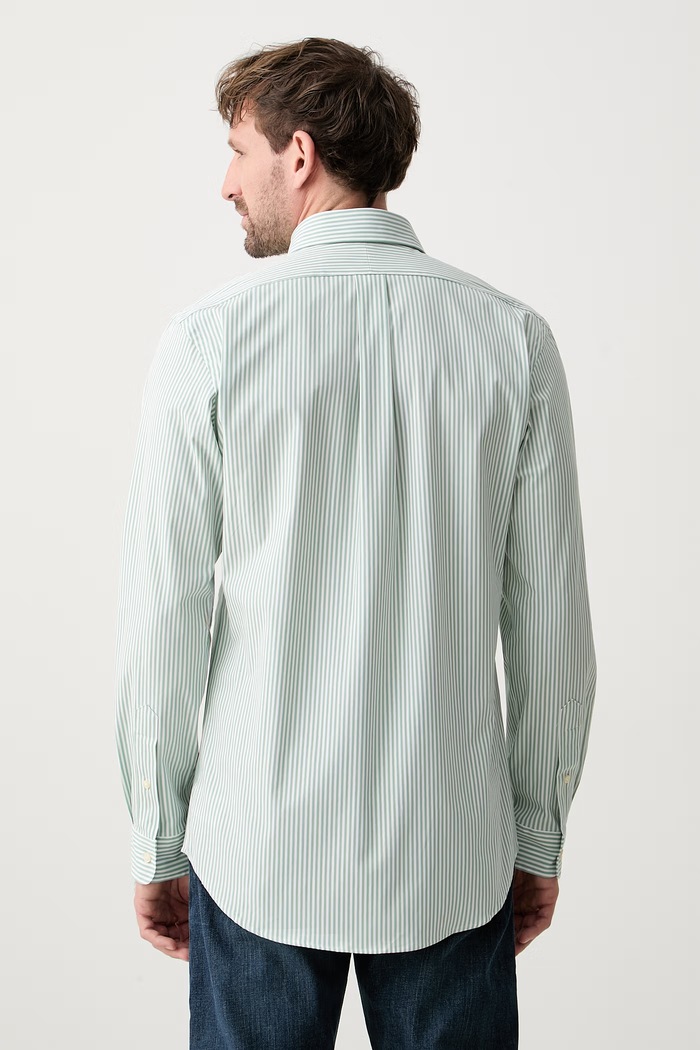 Oblečení Polo Ralph Lauren košile pánská bavlněná 710929346 zelená