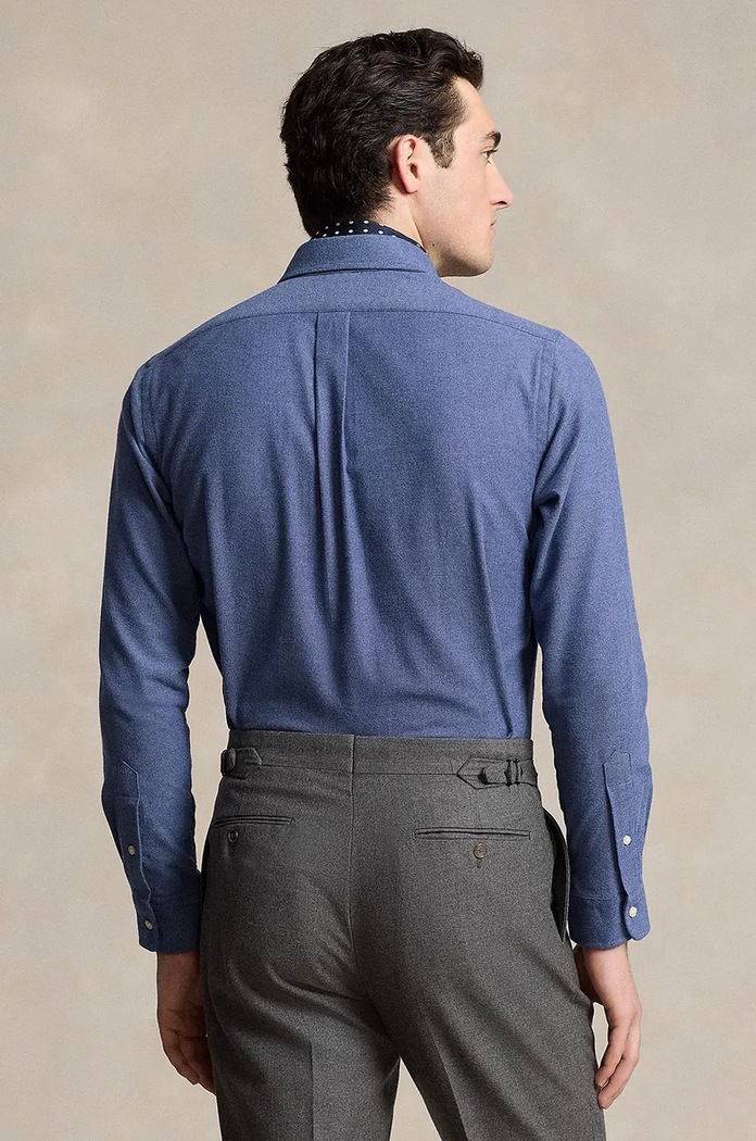 Polo Ralph Lauren Πουκάμισο Polo Ralph Lauren 710953354 μπλε AW24