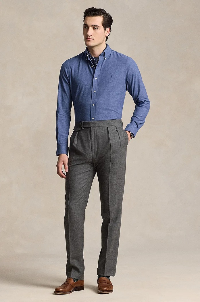 Ρούχα Polo Ralph Lauren Πουκάμισο Polo Ralph Lauren 710953354 μπλε