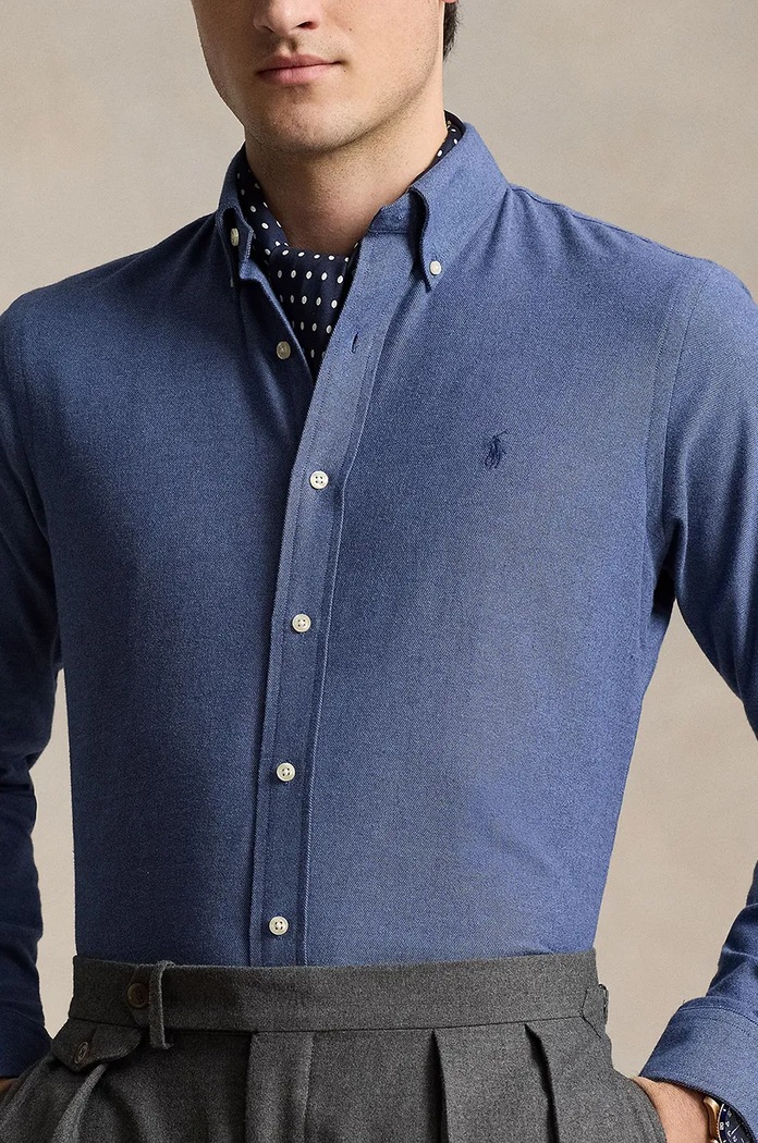 Πουκάμισο Polo Ralph Lauren Polo Ralph Lauren 710953354 μπλε
