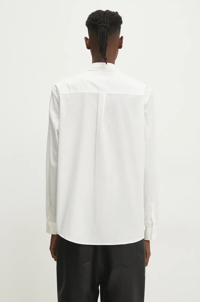 Одежда Хлопковая рубашка A.P.C. Chemise Clement COEVD.H12512.AAB белый