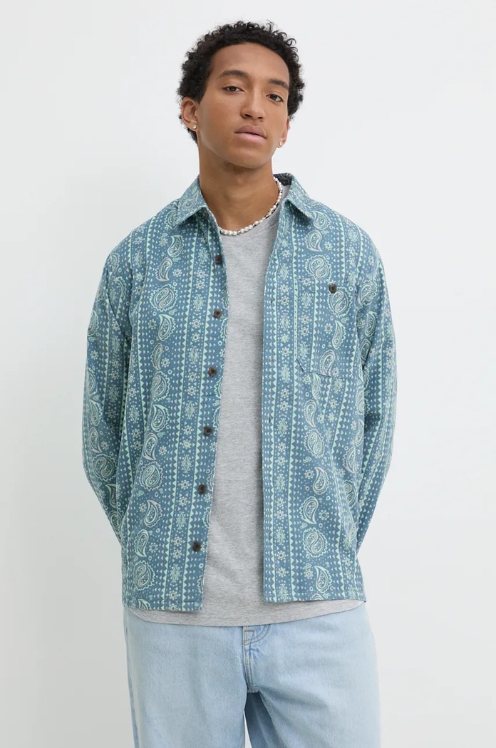 Billabong Джинсова риза Billabong Solana Cord син EBYWT03004