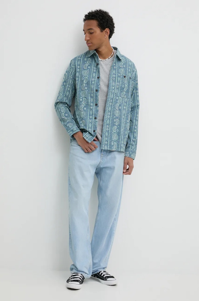 Billabong Джинсова риза Billabong Solana Cord EBYWT03004 син AW24
