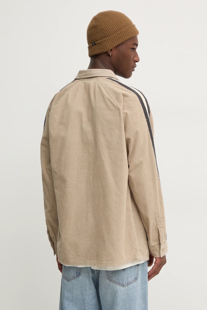 Oblečení Bavlněná košile Quiksilver Seward EQYWT04583 béžová