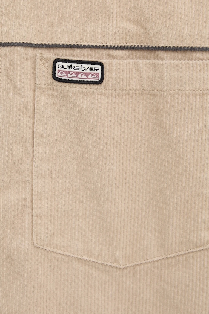 Bavlněná košile Quiksilver Seward EQYWT04583 béžová