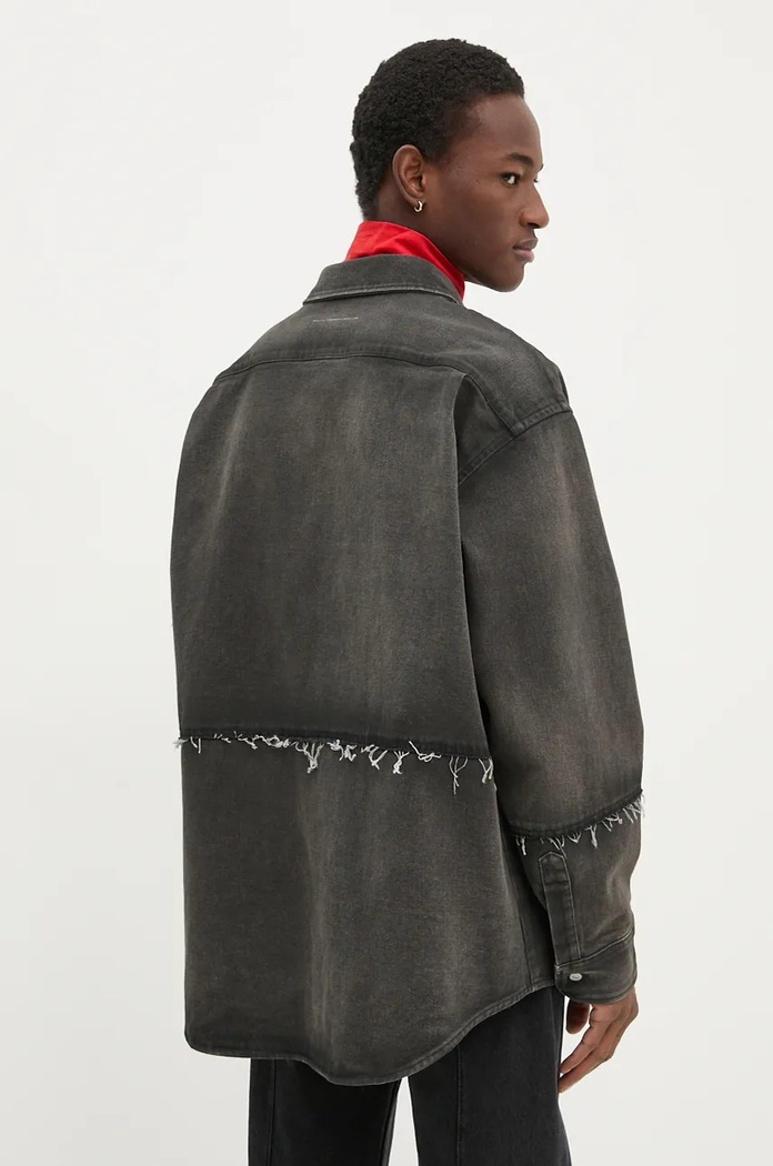 Дрехи Дънкова риза MM6 Maison Margiela SH2DT0009.S30848 сив