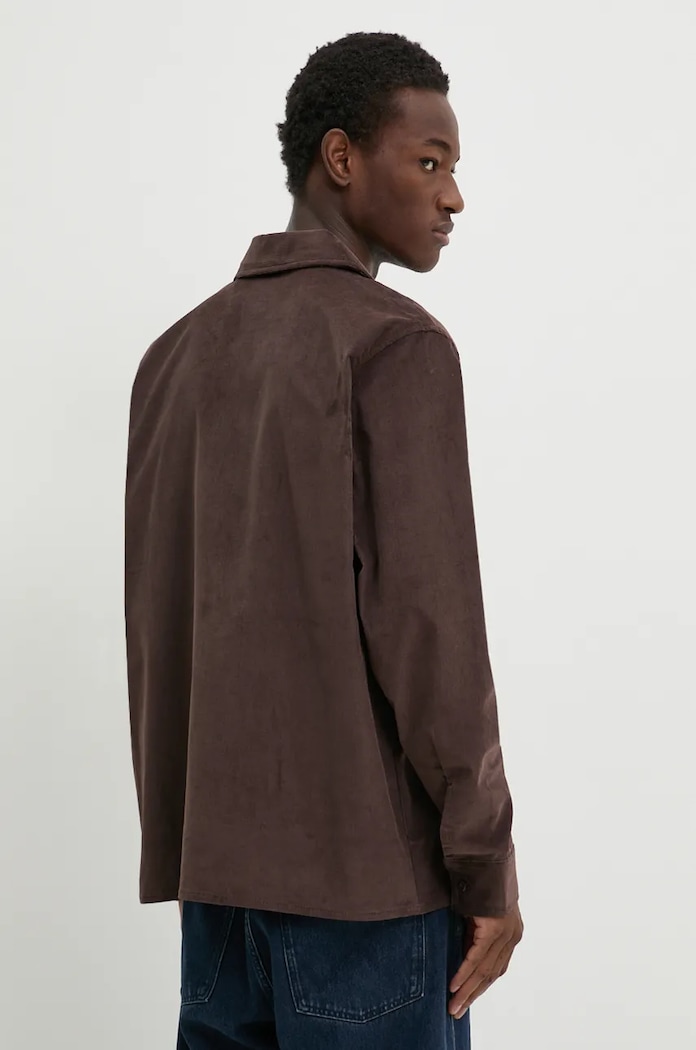 Oblečení Manšestrová košile Dickies CORDUROY DK0A8652 hnědá