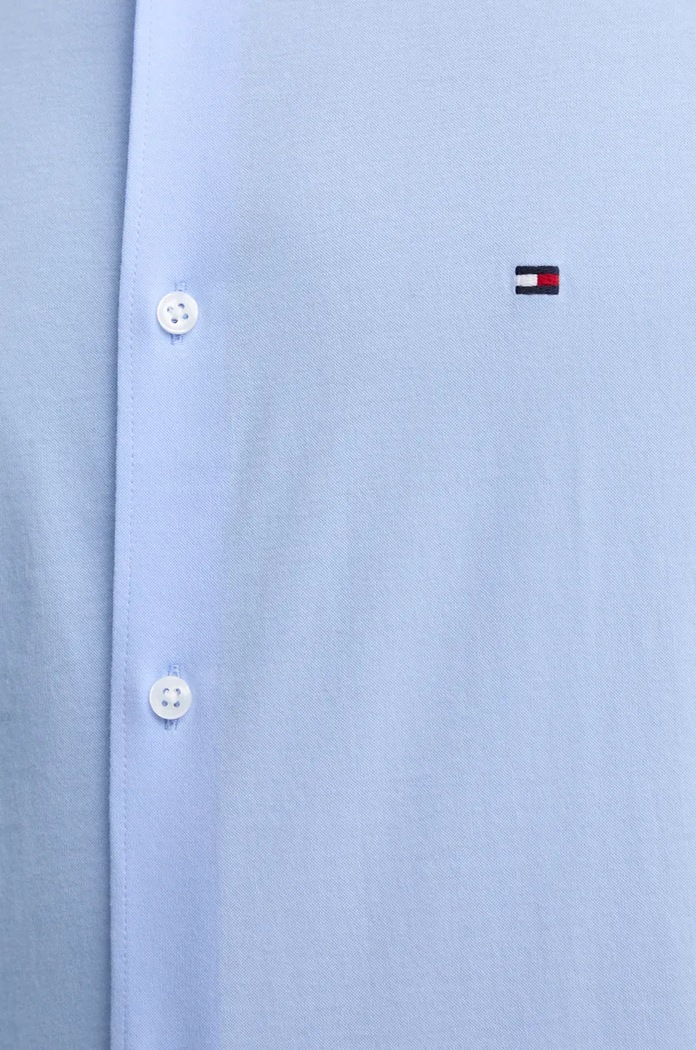 Bavlněná košile Tommy Hilfiger MW0MW36908 modrá AW24