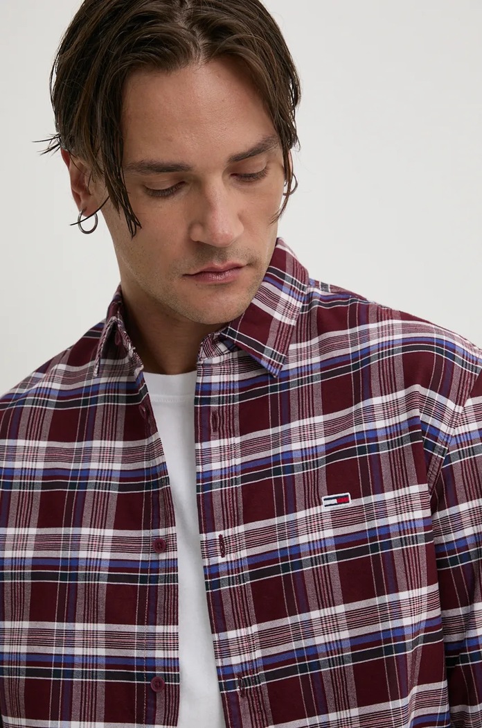 Pamučna košulja Tommy Jeans DM0DM19648