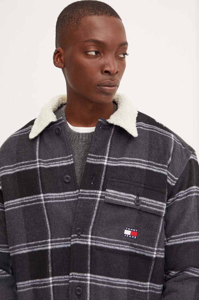 Tommy Jeans kurtka czarny DM0DM19652