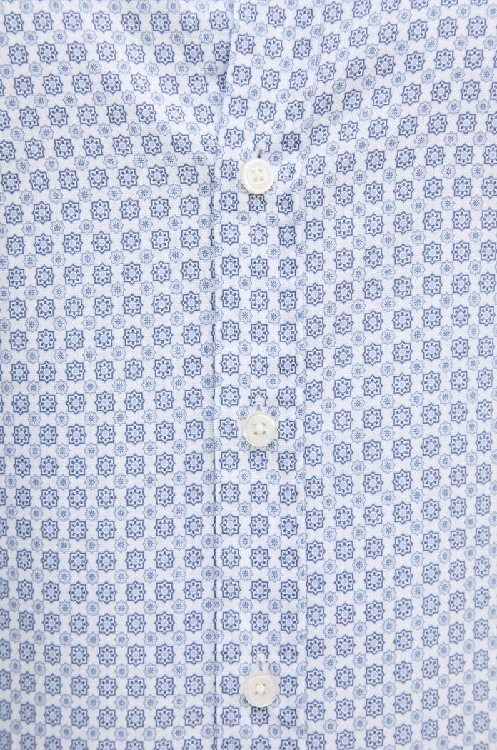 Bavlněná košile Hackett London HM3010115 modrá AW24