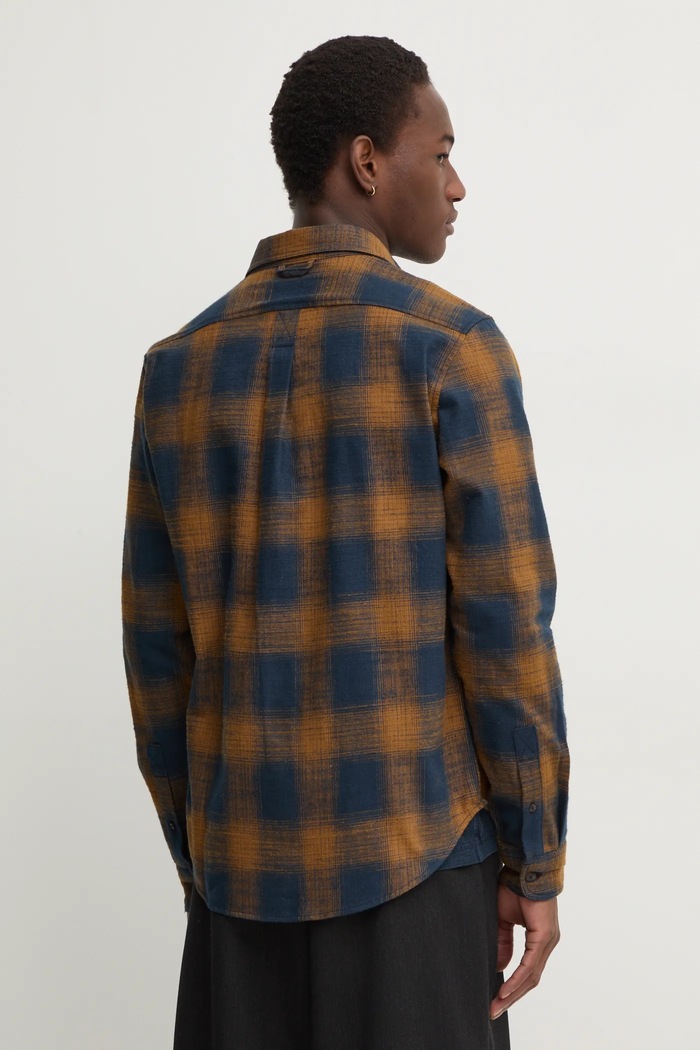Timberland camicia in cotone blu navy TB0A6V3PB681