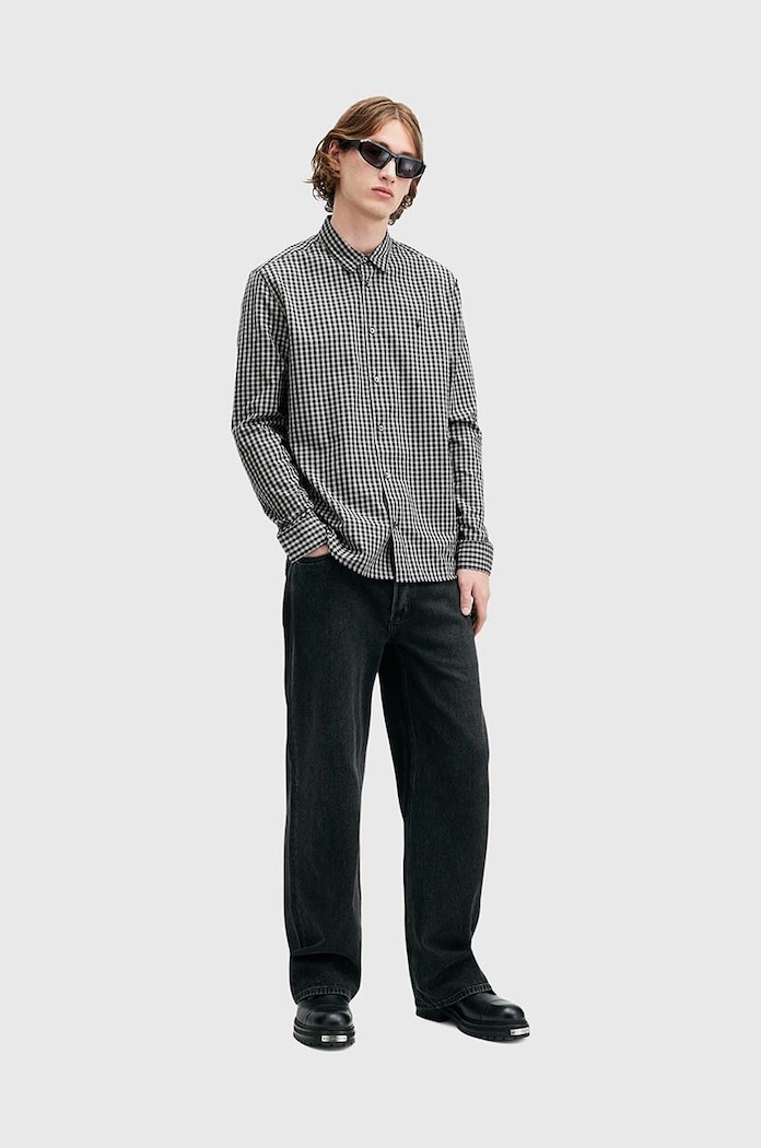 AllSaints koszula bawełniana NEO LS SHIRT M044SB