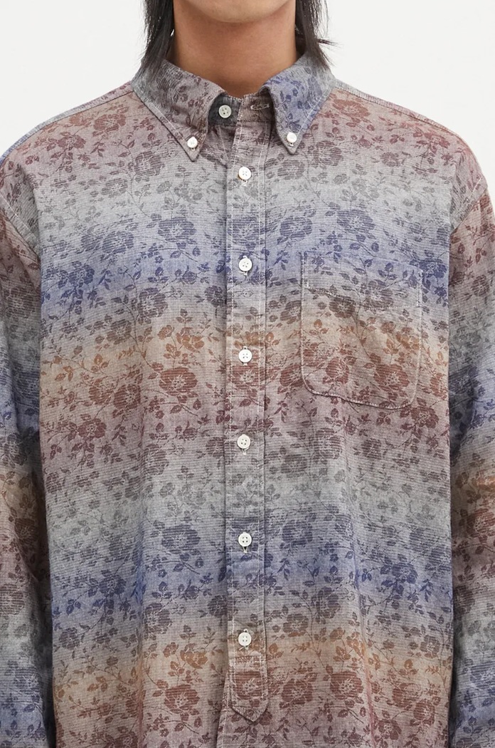 Бавовняна сорочка Engineered Garments 19 Century BD Shirt барвистий 24F1A001