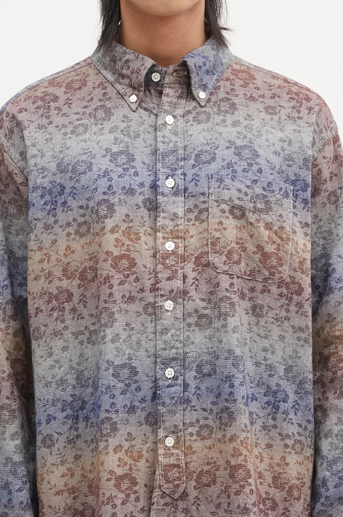 Бавовняна сорочка Engineered Garments 19 Century BD Shirt барвистий 24F1A001