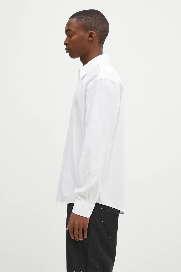 Πουκάμισο Our Legacy Beyond Shirt M4242BWP λευκό AW24
