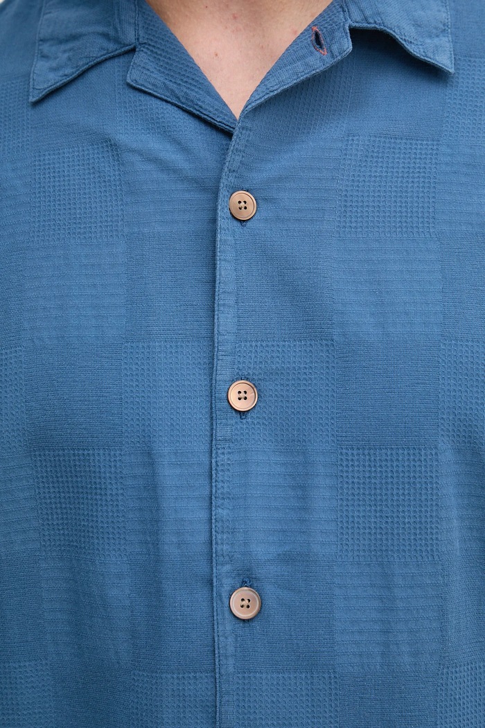 Bombažna srajca PS Paul Smith M2R.695U.P22251 modra