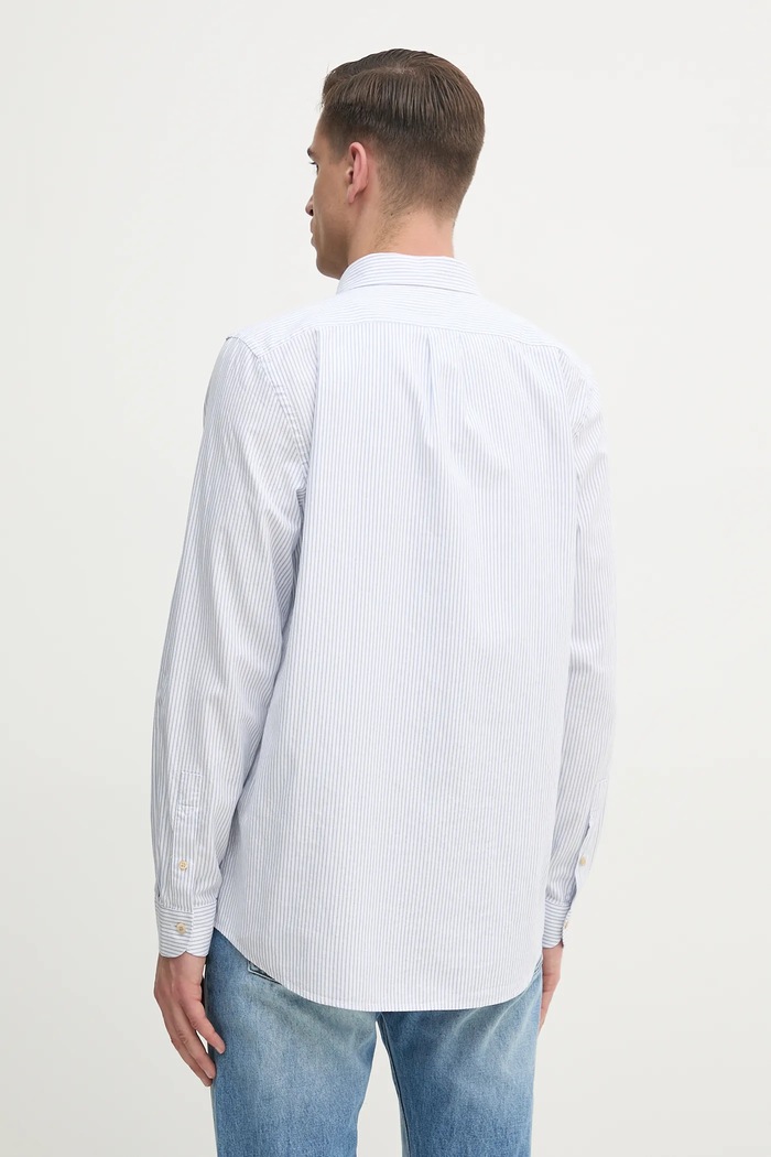 Oblečení Bavlněná košile PS Paul Smith M2R.708U.P22264 modrá