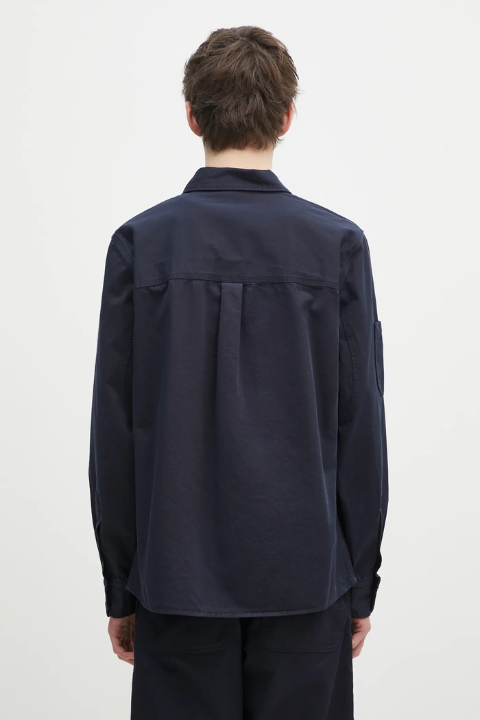 Îmbrăcăminte FILA+ camasa din bumbac Utility 42FW24SR01530C802 bleumarin