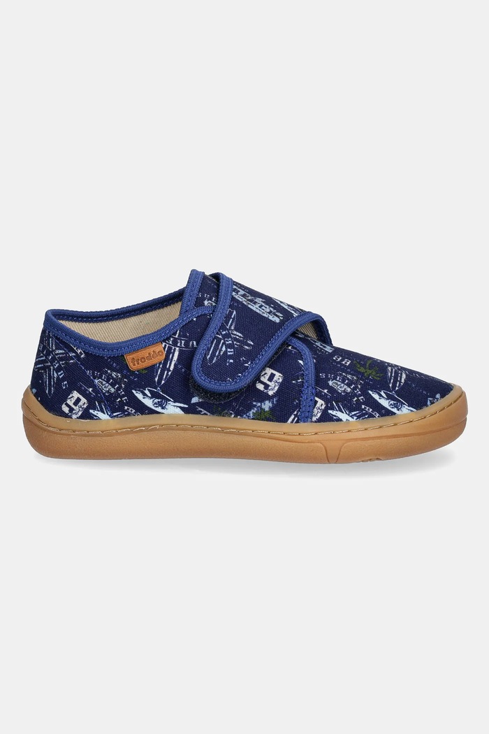 Froddo papuci copii BAREFOOT SLIPPERS G1700408.25.30 albastru SS25