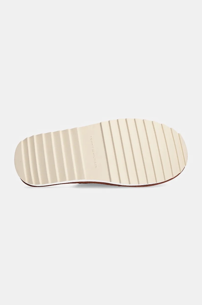Παντόφλες Tommy Hilfiger TH ELEVATED COMFORT HOME SLIPPER FW0FW08396 καφέ