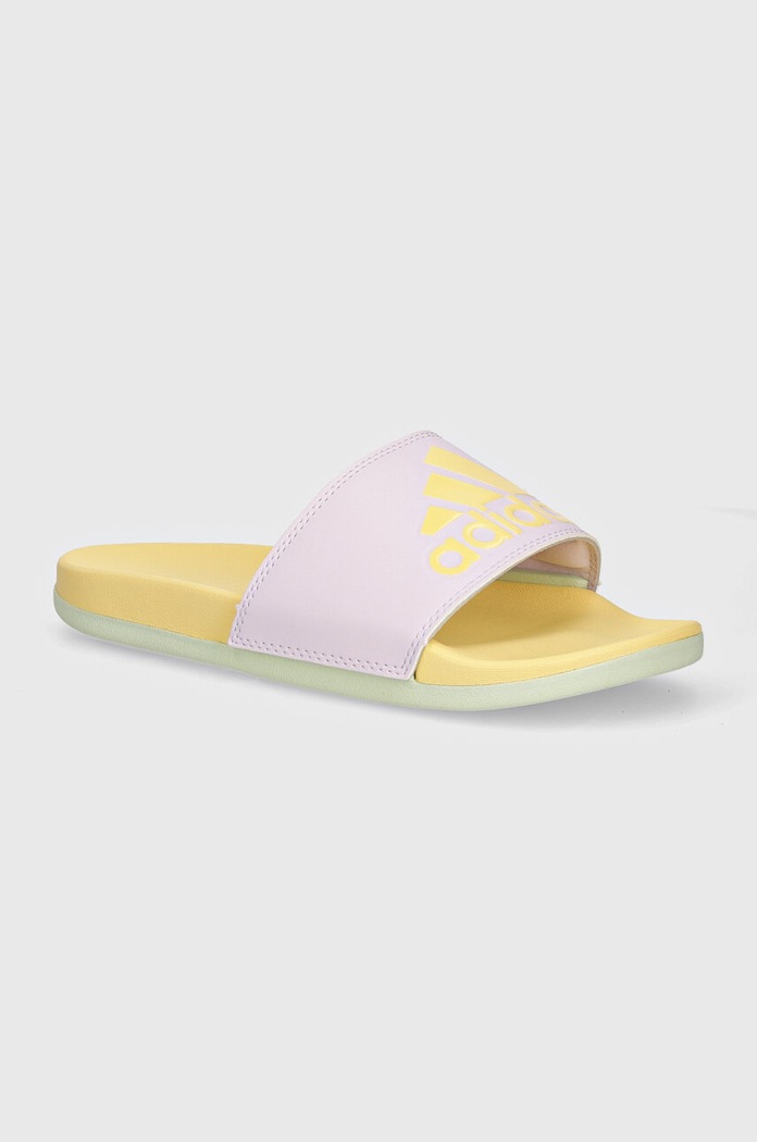 Pantofle adidas Adilette bez podpatku fialová IF1929