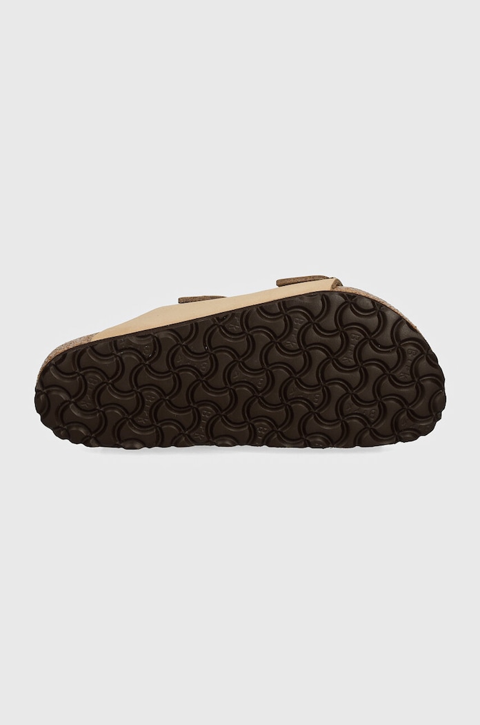 Natikače od nubuk kože Birkenstock Arizona SFB 1019013 bež