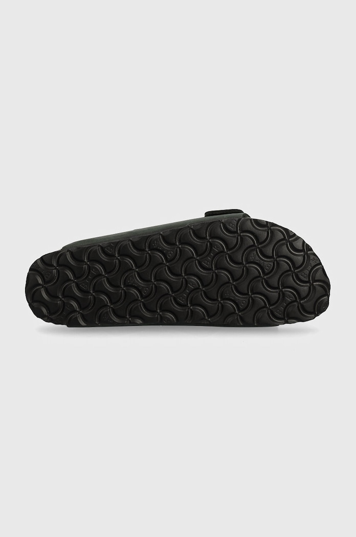 Nubukové pantofle Birkenstock Arizona 1028030 zelená