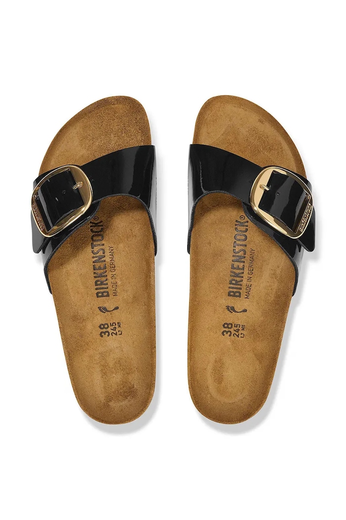 Šľapky Birkenstock Madrid Big Buckle 1027785 čierna