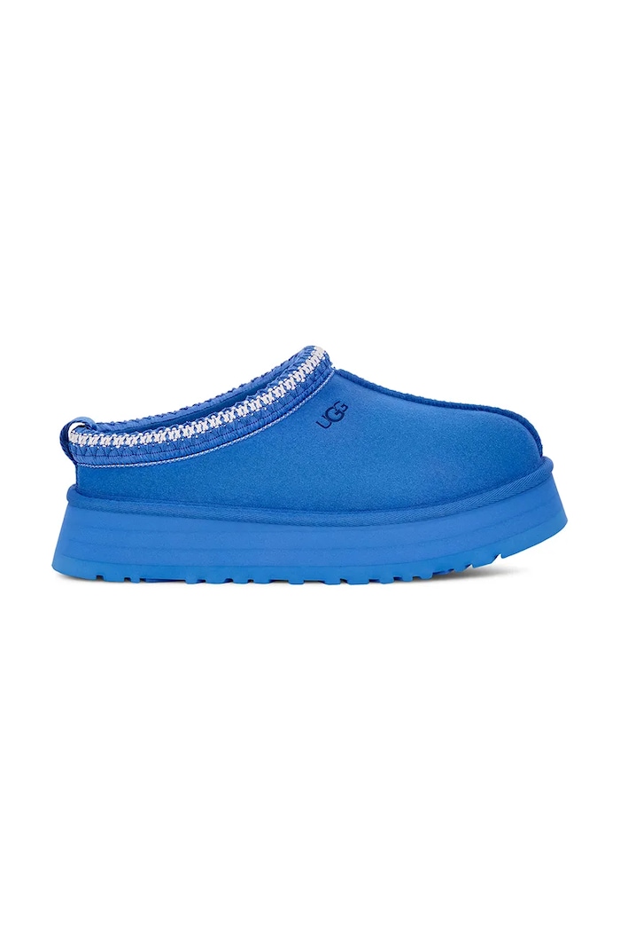 UGG kapcie zamszowe Tazz loungewear niebieski 1122553.BGSK