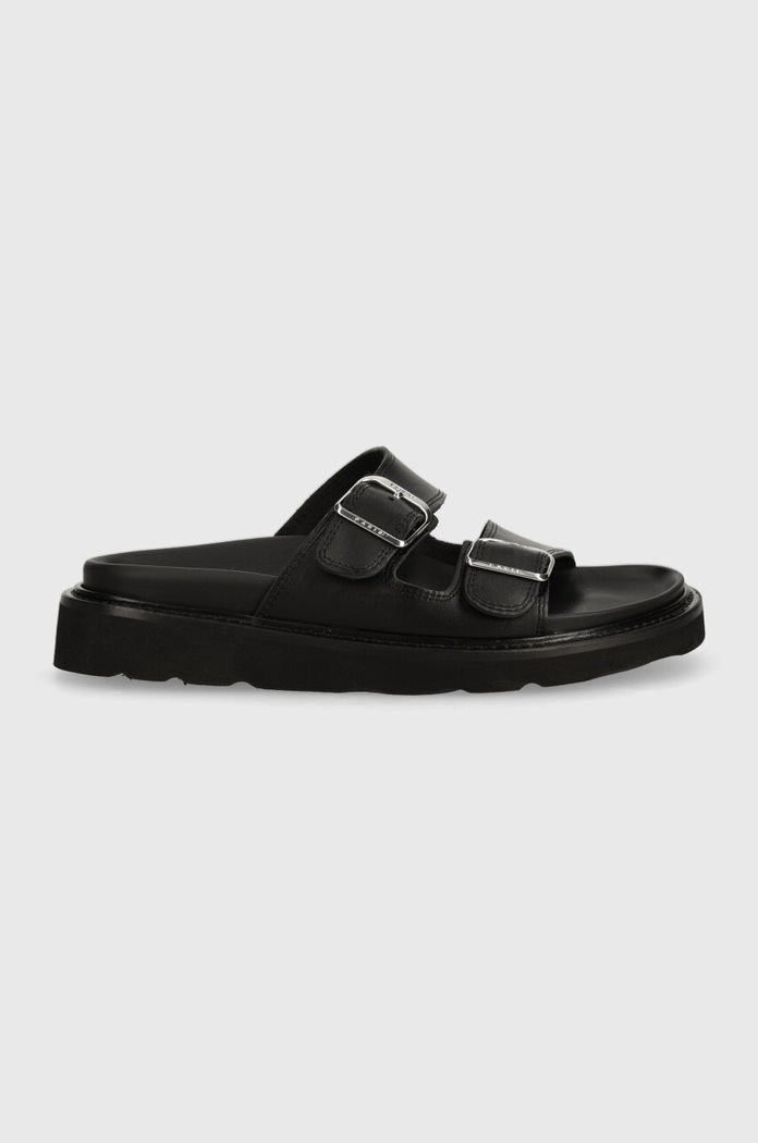 Кожаные шлепанцы Kenzo Matto Mules FE52MU040L62.99 чёрный AA00