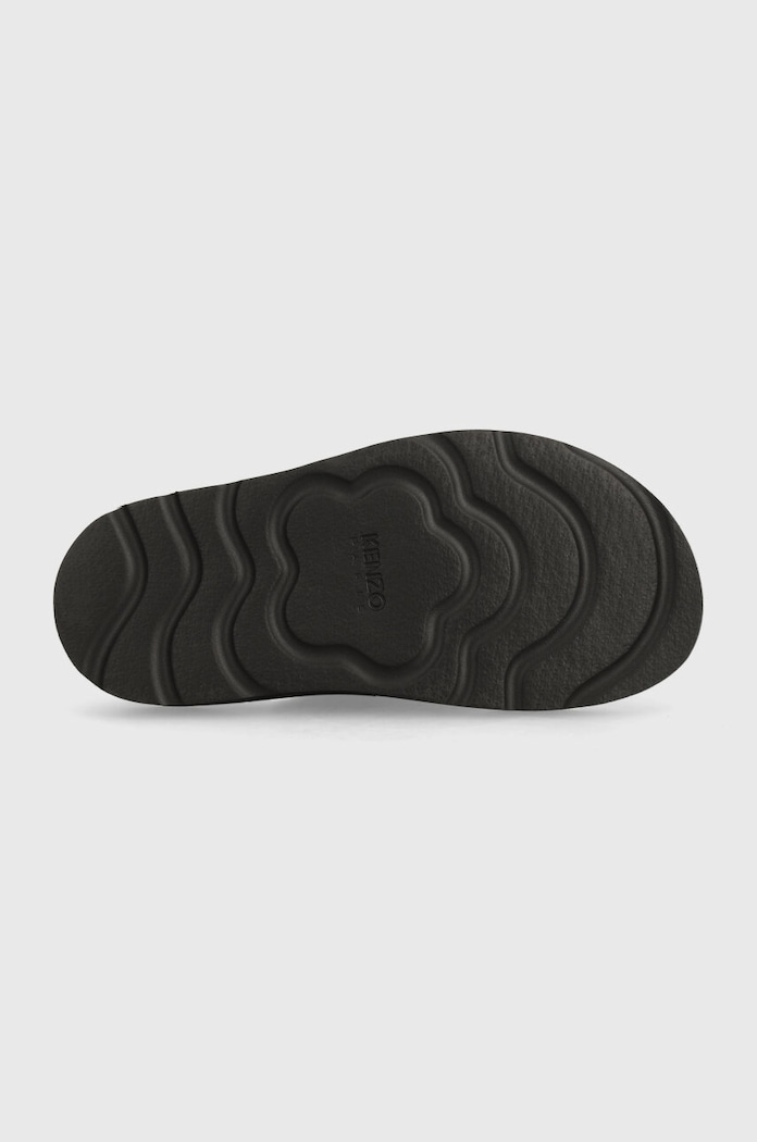 Кожаные шлепанцы Kenzo Matto Mules FE52MU040L62.99 чёрный