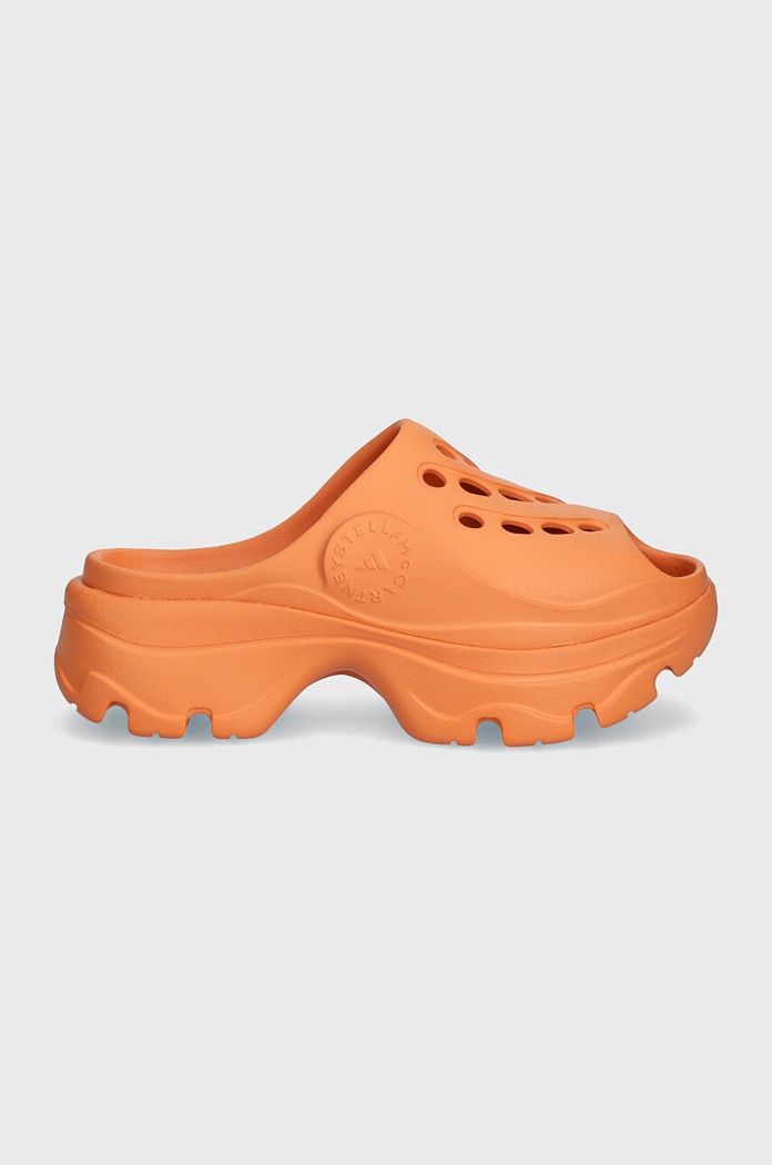 adidas by Stella McCartney Papuci Clog IE8764 portocaliu AW24