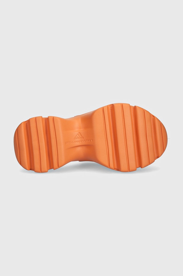 Papuci Clog adidas by Stella McCartney IE8764 portocaliu