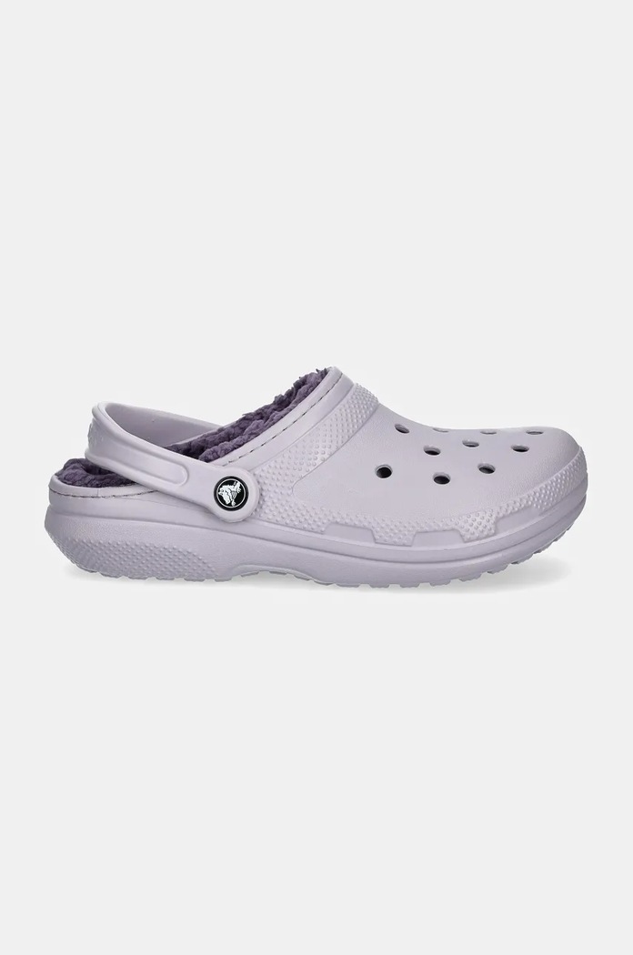 Crocs klapki Classic Lined Clog 203591.5PU różowy AW24