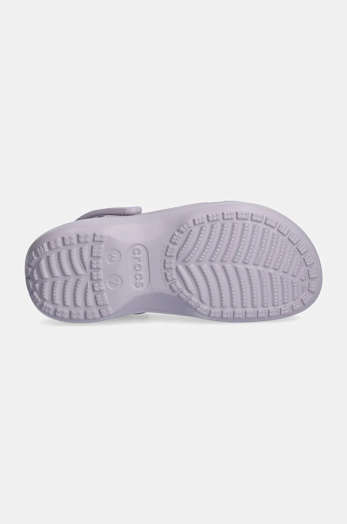 Šľapky Crocs Classic Platform Clog W 206750.5PS sivá