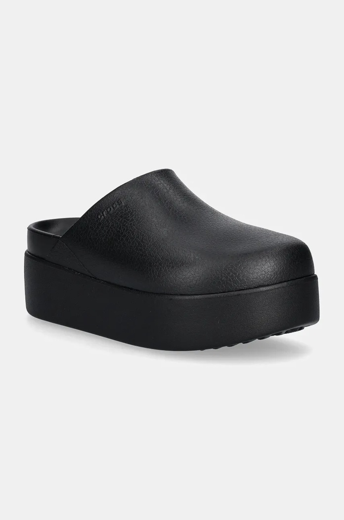 Šľapky Crocs Dylan Platform Clog plochý čierna 209869.001