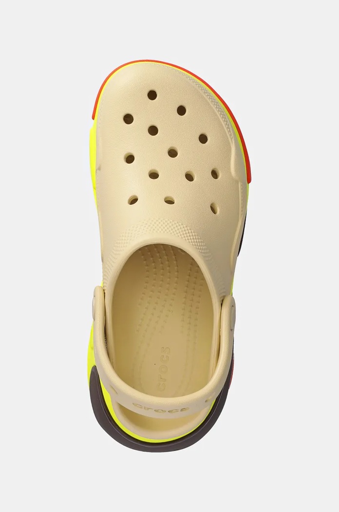 Шльопанці Crocs Bubble Crush Clog бежевий 210061.0HX