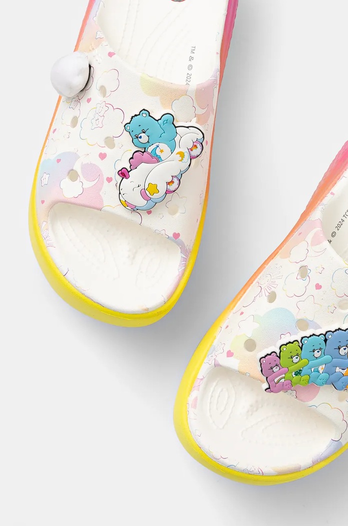 Šľapky Crocs Care Bears Stomp Slide 210108.100