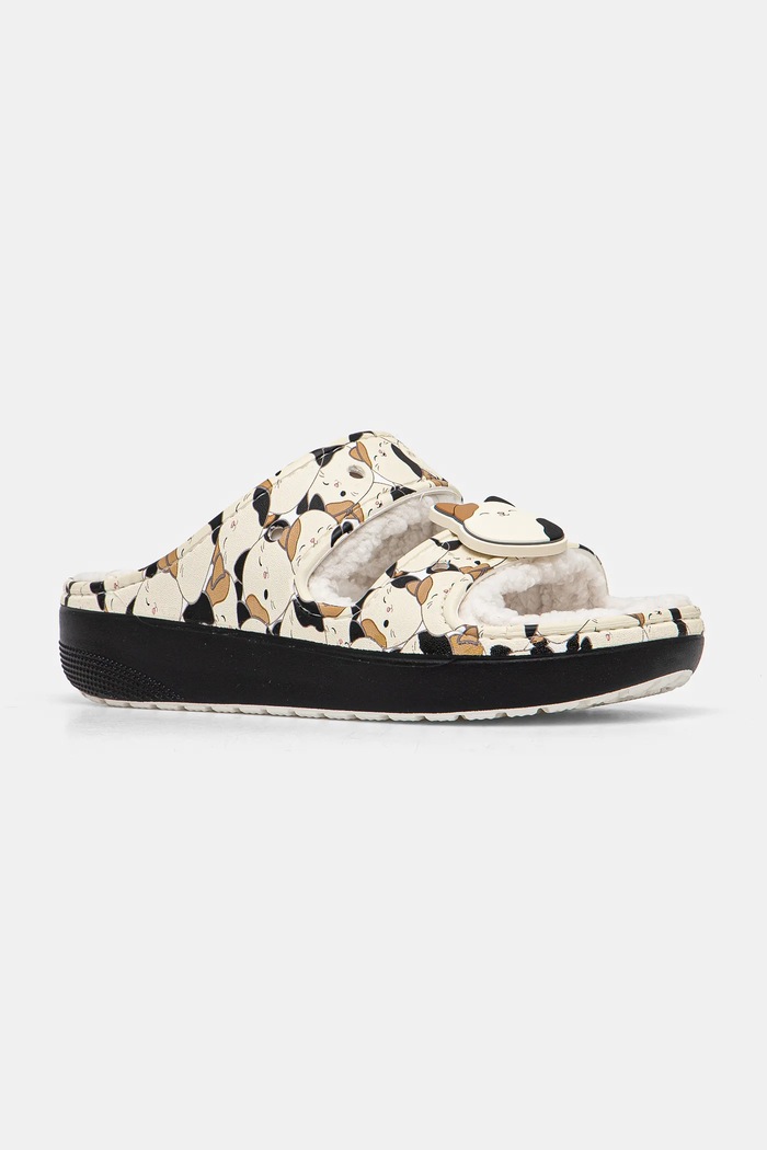 Παντόφλες Crocs Squishmallows Cam Cozzy Sandal φλατ μπεζ 210217.90H