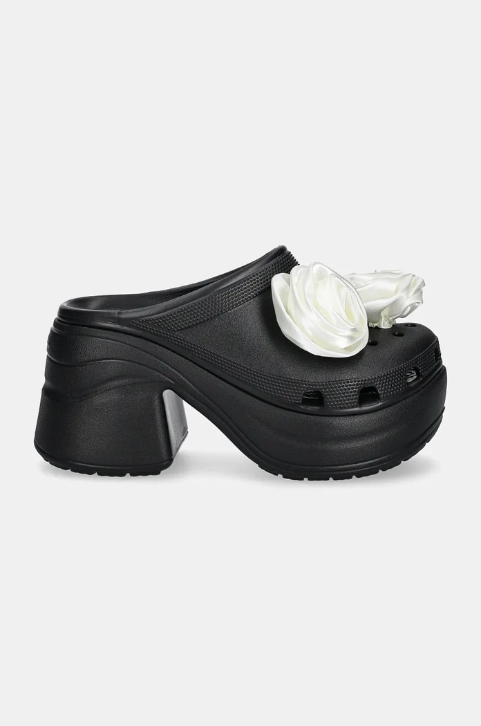 Natikače Crocs Siren Rosette Clog 210367.001 crna AW24